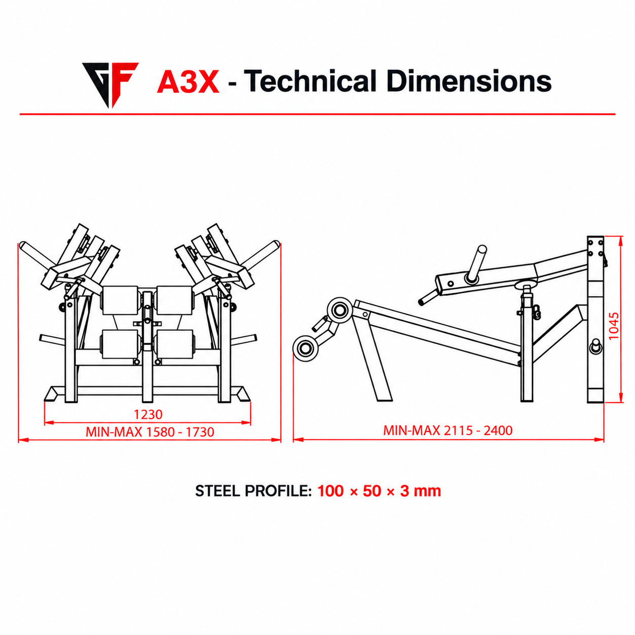 A3X-Decline-Chest-Press-Machine-Dimensions A3X-Decline-Chest-Press-Machine-Dimensions