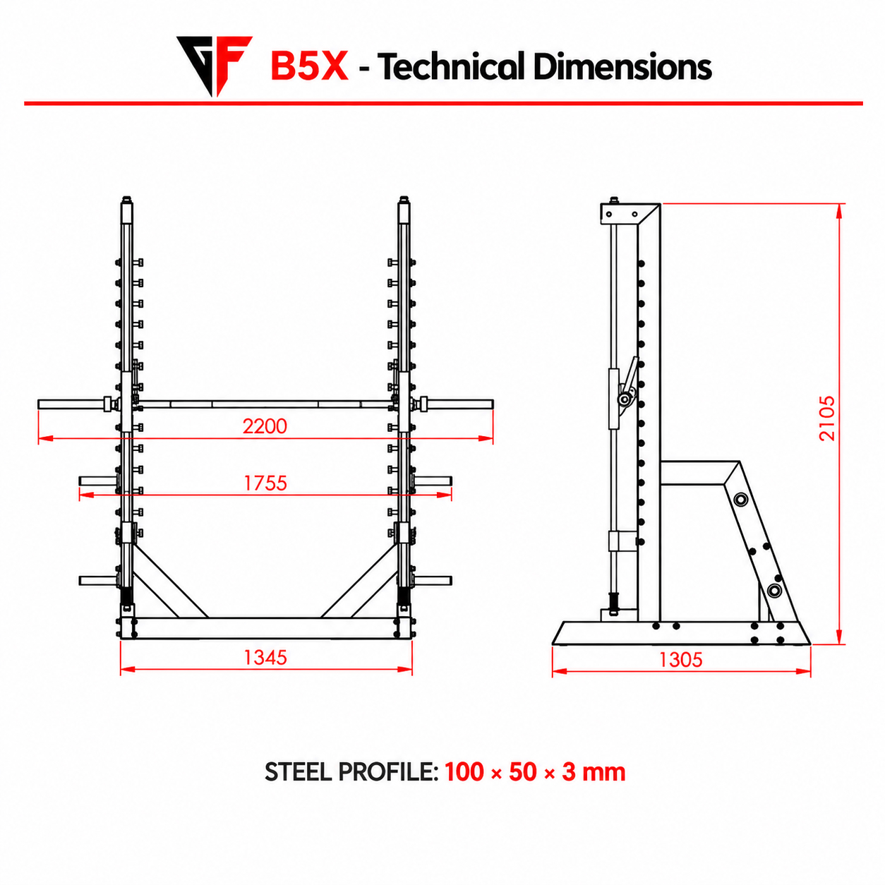 B5X-Smith-Machine-Dimensions B5X-Smith-Machine-Dimensions