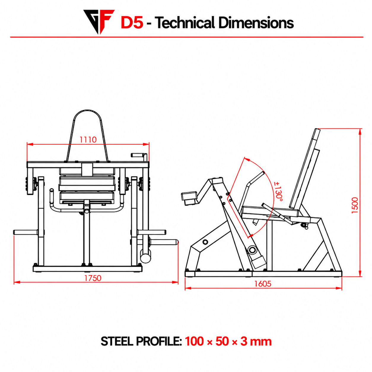 D5-Leg-Curl-Machine-Dimensions D5-Leg-Curl-Machine-Dimensions