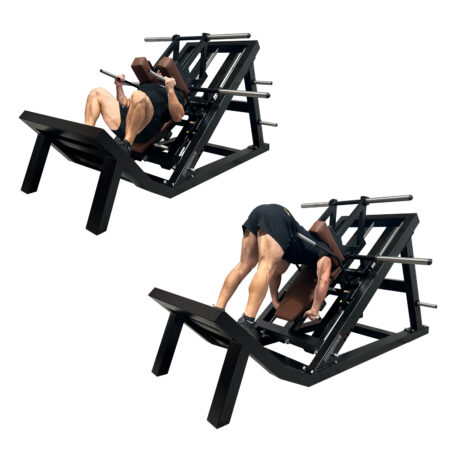 Hack-Squat-Machine-with-adjustable-foot-platform