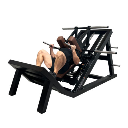Hack-Squat-Machine-with-adjustable-foot-platform
