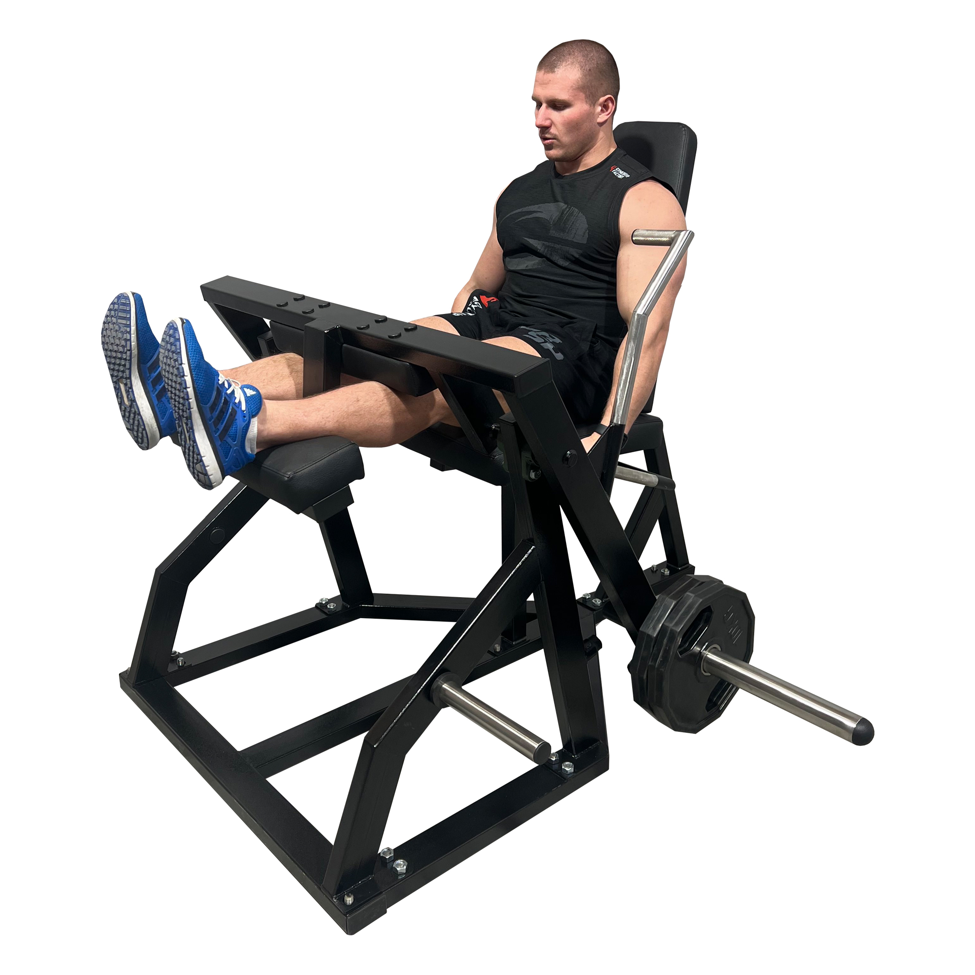 Plate Loaded Shrug Machine - Seated and Standing