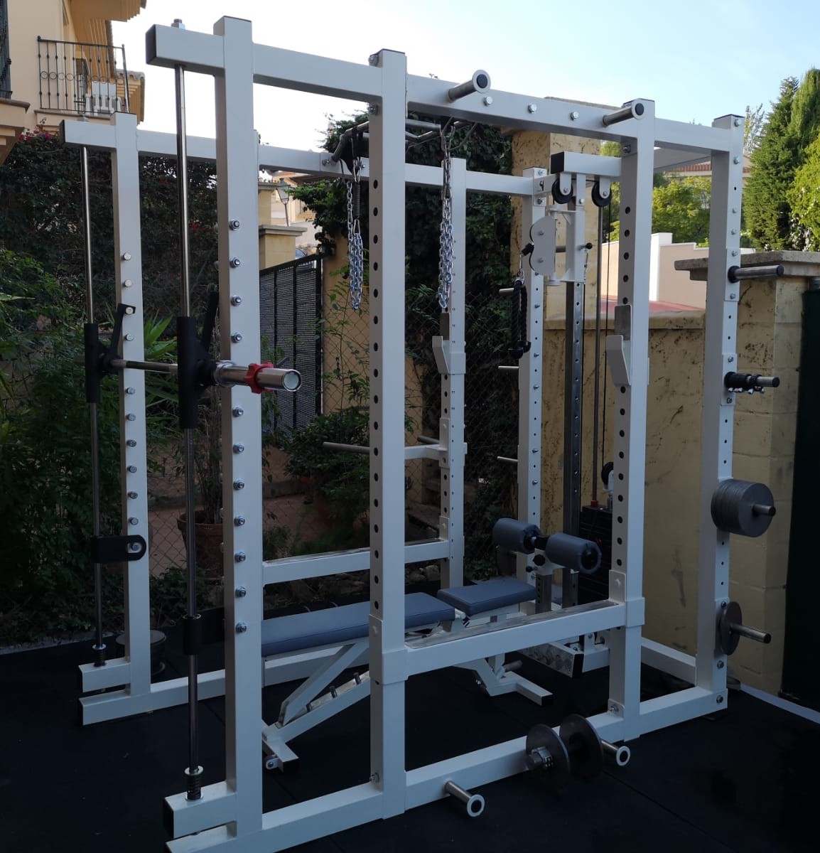 Gimnasio Multifuncional Altera Jaula De Ejercicio Power Rack