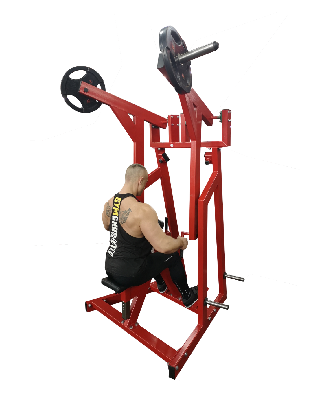 seated t bar row machine