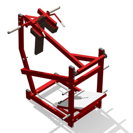 Pendulum-Squat-Machine-with-adjustable-foot-platform