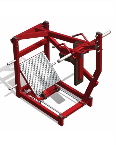 Pendulum-Squat-Machine-with-adjustable-foot-platform