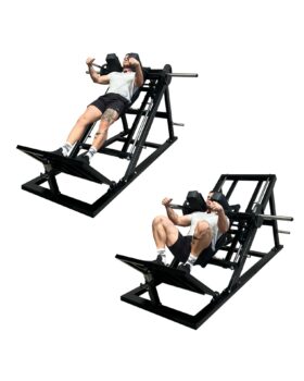 Hack-Squat-Machine-with-adjustable-foot-platform