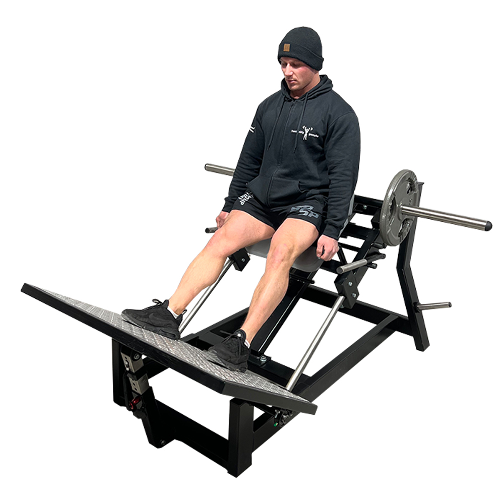 Squat exercise top machine