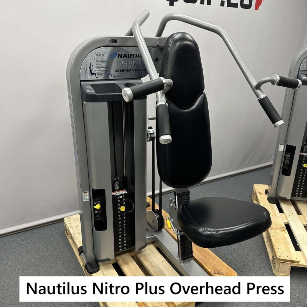 Nautilus Nitro Plus Overhead Press