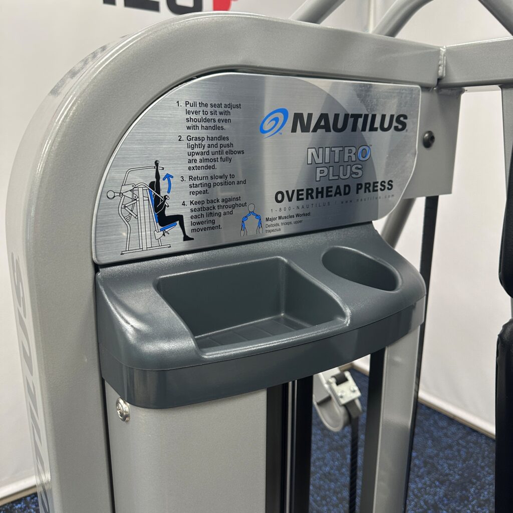Nautilus Nitro Routine Nautilus Nitro Plus Overhead Press - Branded Used Gym Equipment