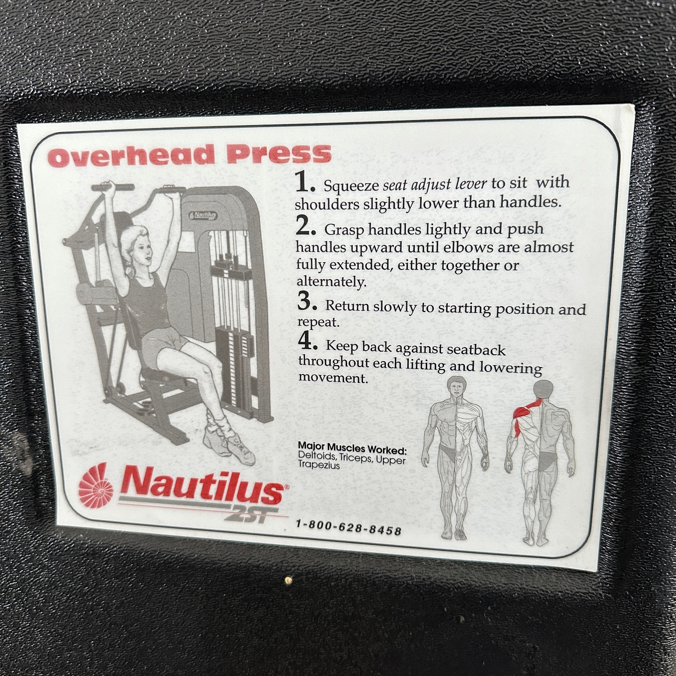 Nautilus 2ST Overhead Press - 2 Nautilus 2ST Overhead Press - 1
