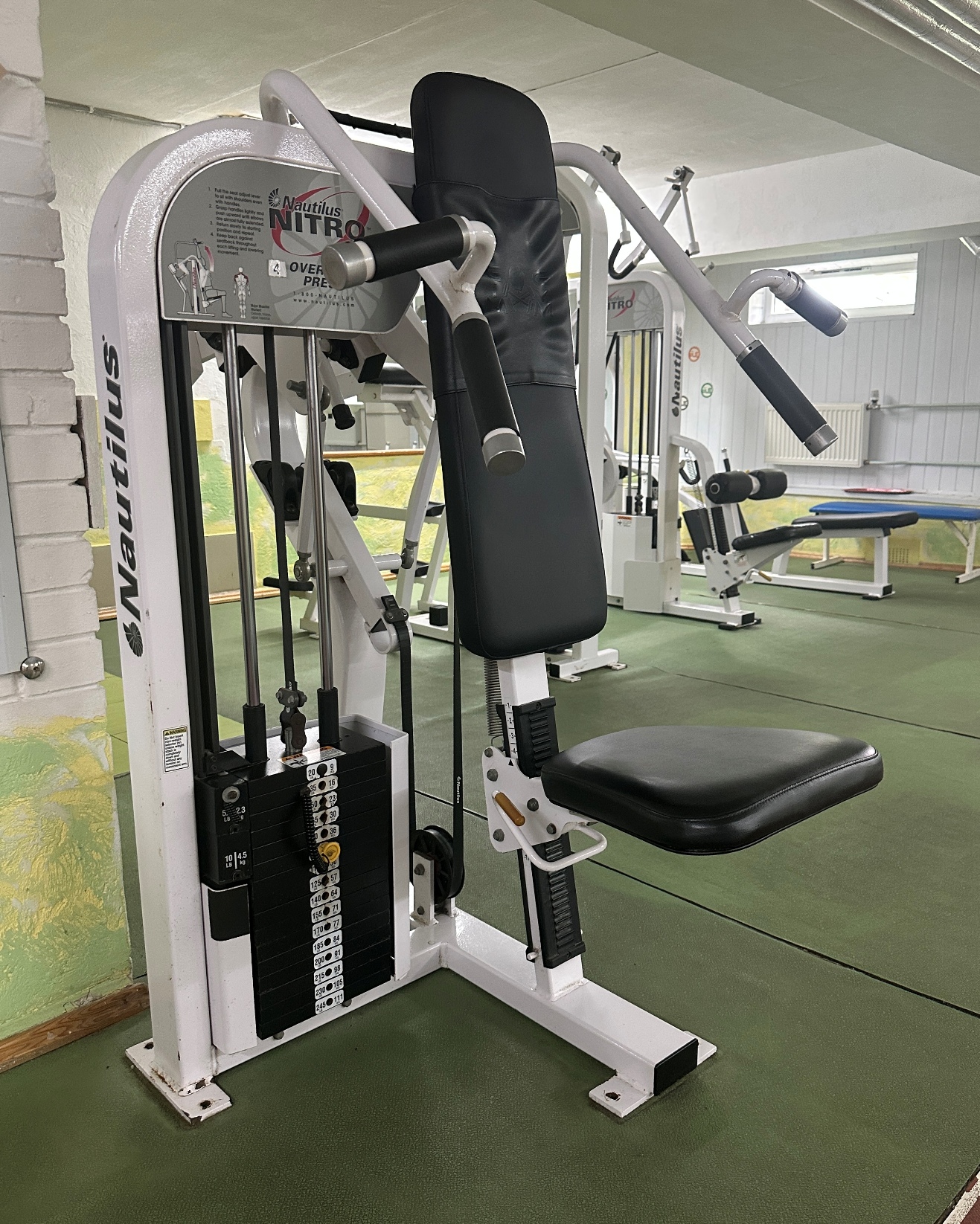 Nautilus Nitro Overhead Press Nautilus Nitro Overhead Press