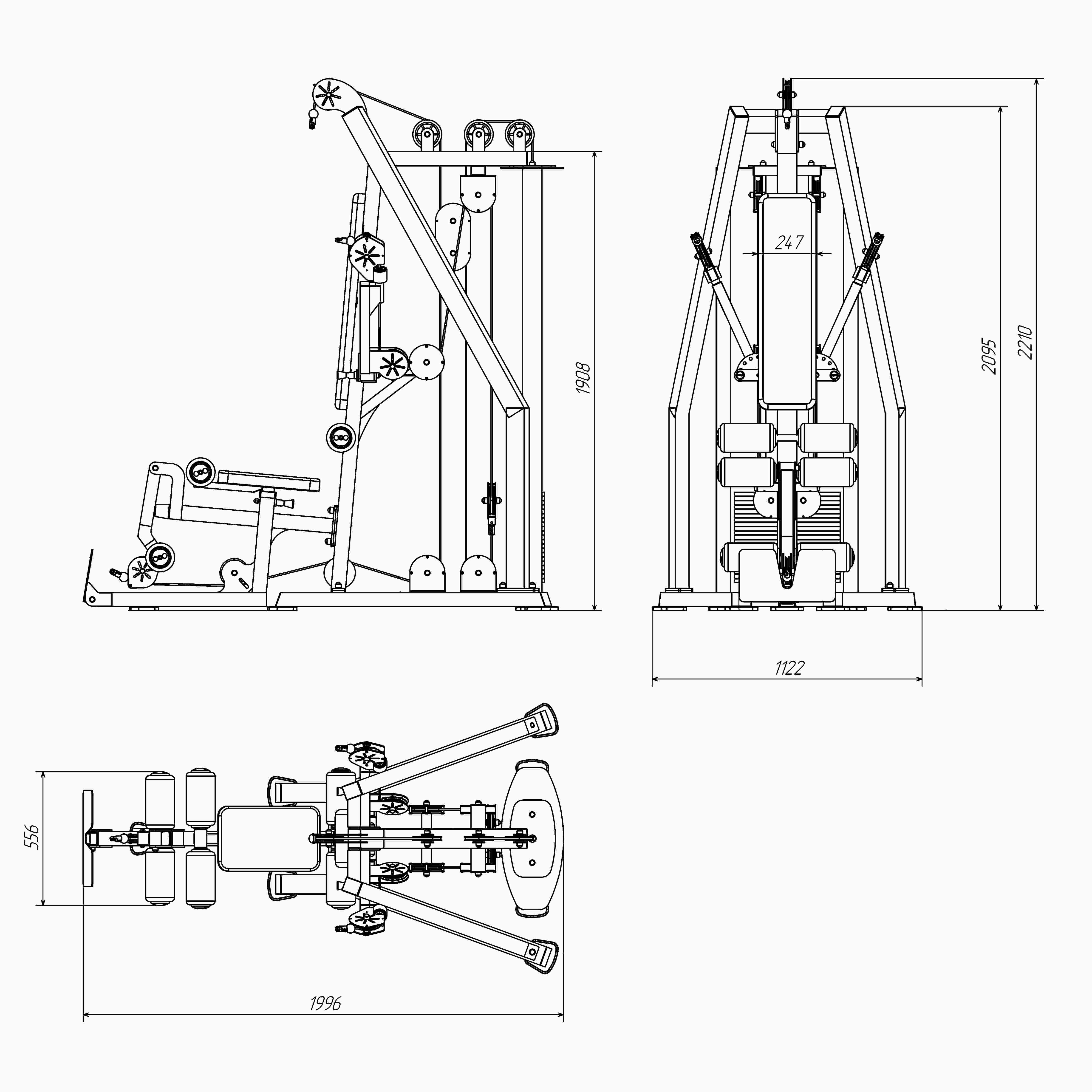 BruStyle-ТС240-Single-Stack-Multifunctional-Machine-for-full-body-workout-11 BruStyle-ТС240-Single-Stack-Multifunctional-Machine-for-full-body-workout-1