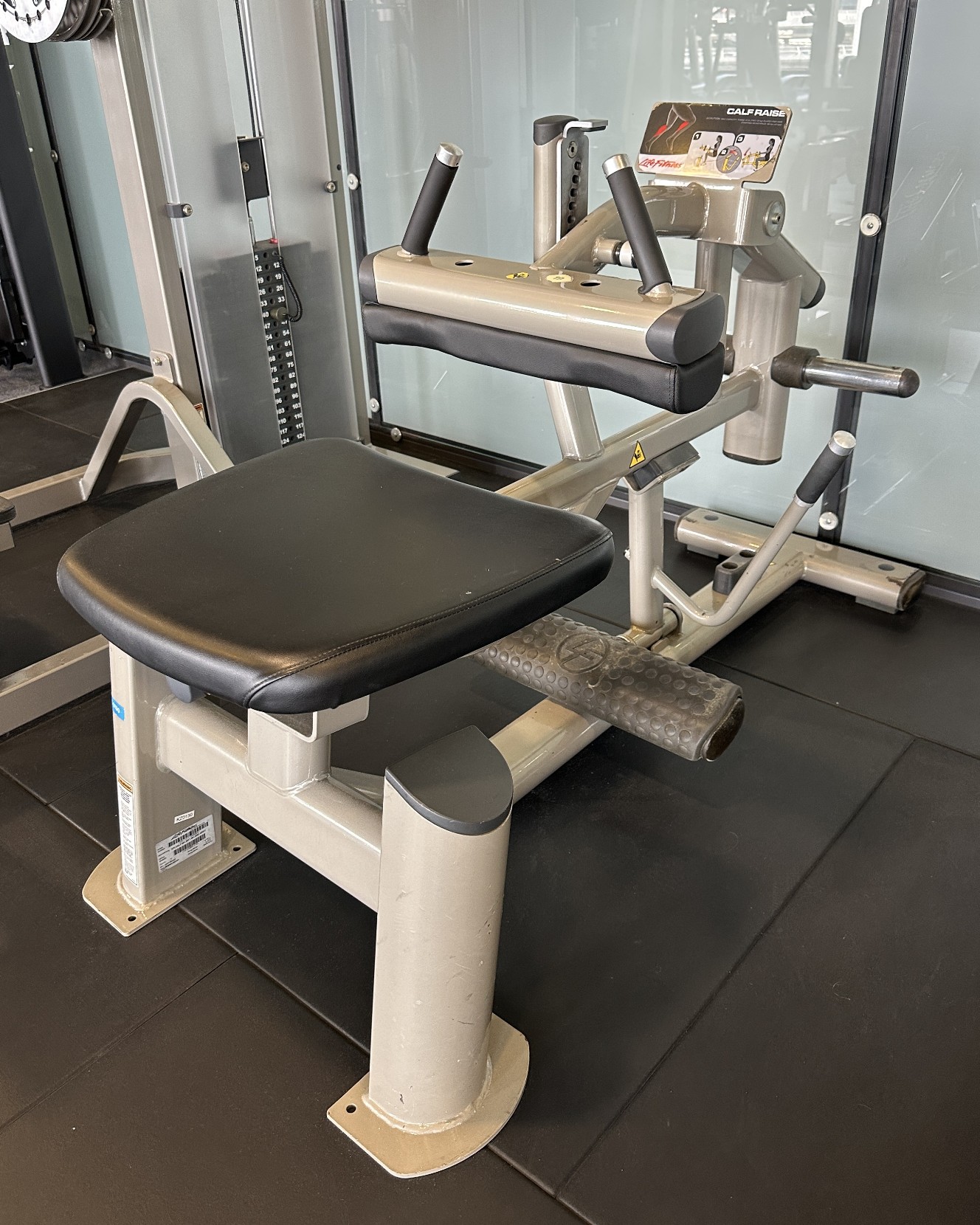 Life Fitness Signature Plate Loaded Calf Raise Life Fitness Signature Plate Loaded Calf Raise